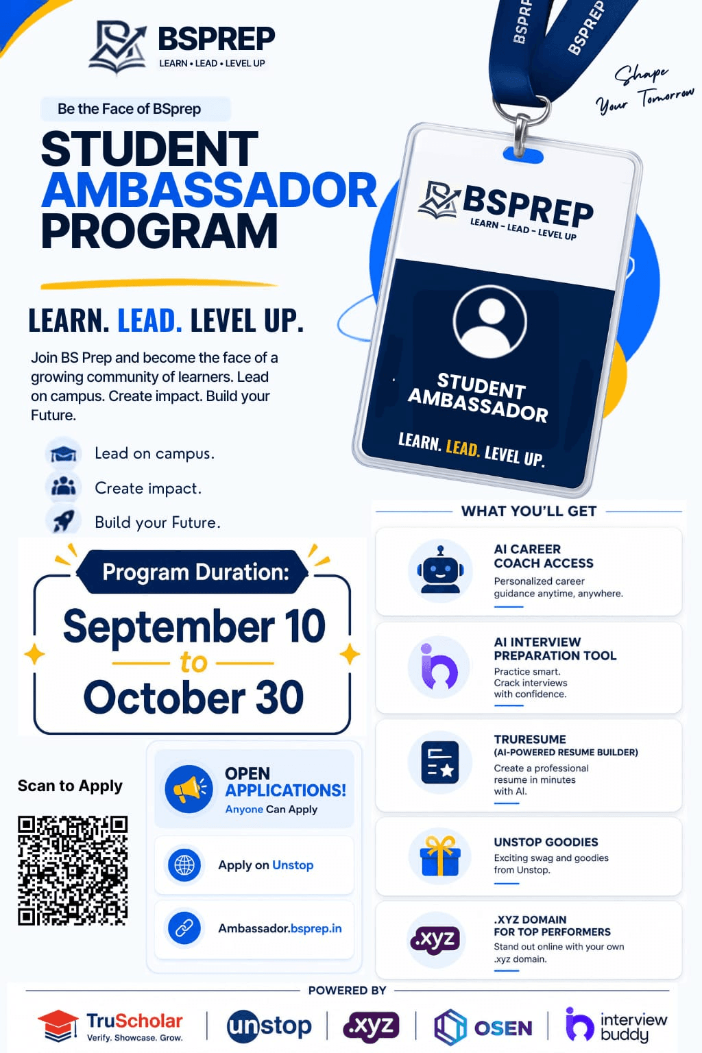 BSPrep Official Poster